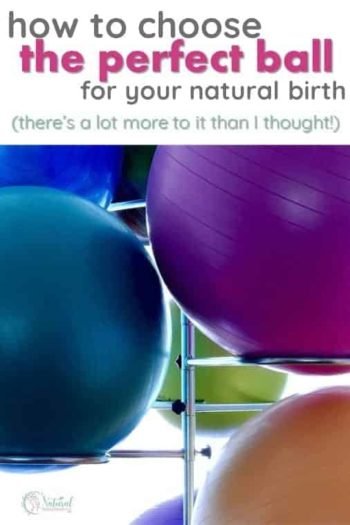 Everything You Didn’t Think You Needed to Know to Choose a Birthing Ball
