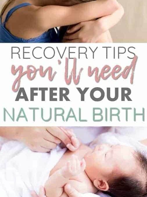 Tips For Recovery After A (Natural) Home Birth